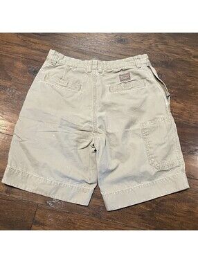 Columbia Utility Cargo Shorts Mens 32 Khaki For Working, Hiking Or Fishing